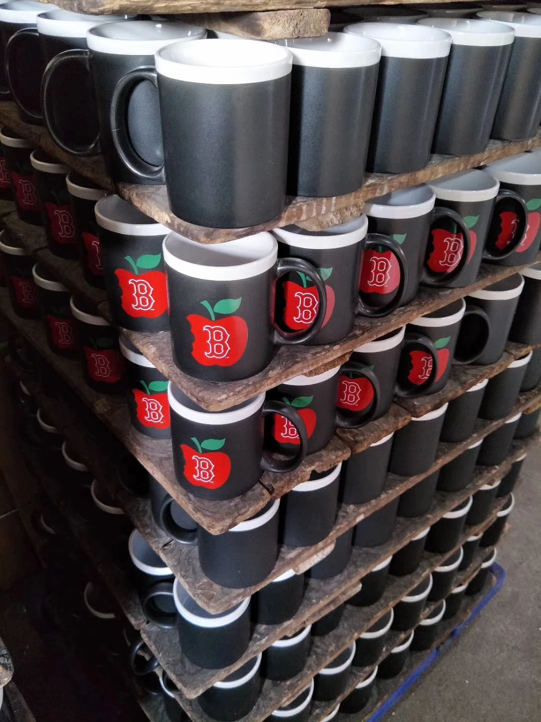 11oz high quality set of 4 ceramic coffee mug with chalk board