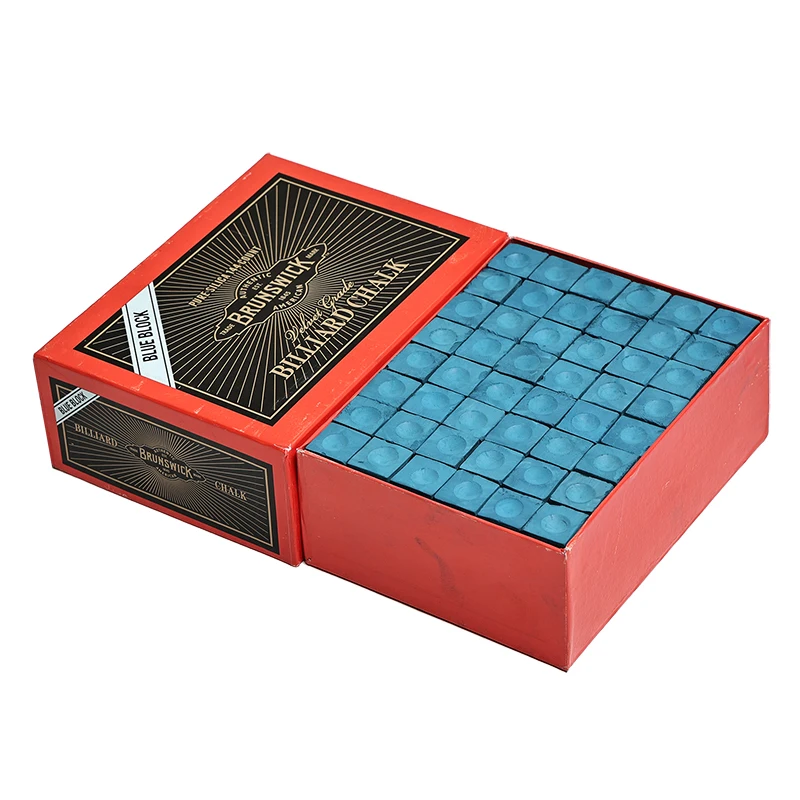 Wholesale Hot Selling 144pcs/box Billiards Snooker Pool Chalk Powder Pool Table Accessories Pool Cue Chalk