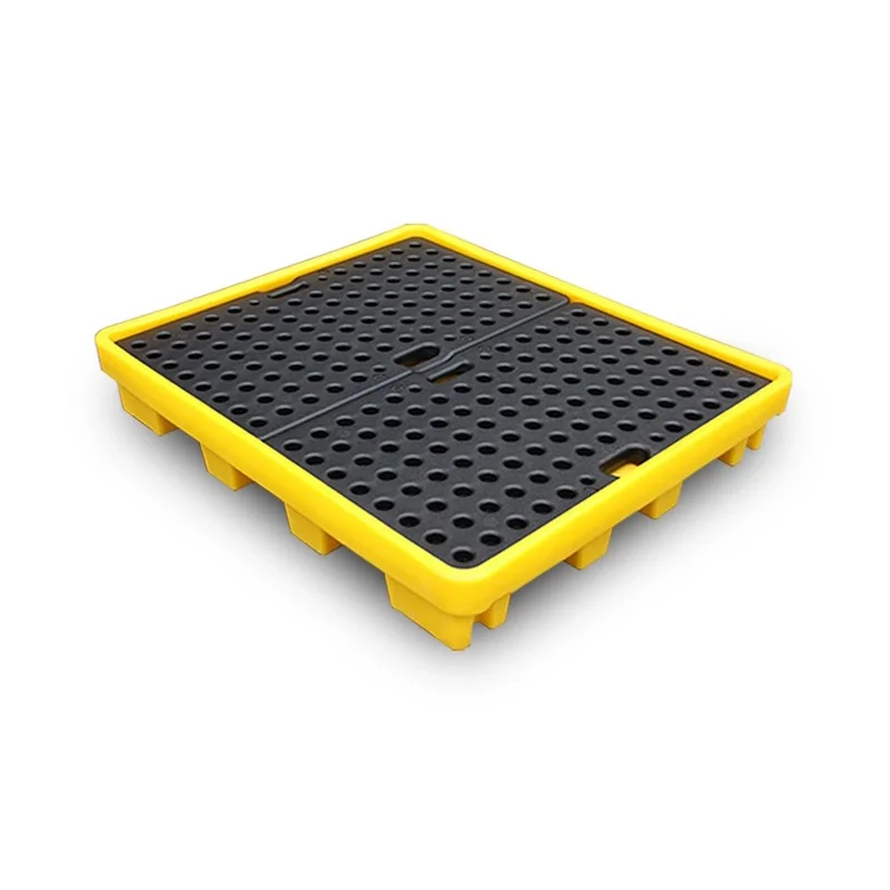 Hazardous waste leak-proof tray chemicals oil drum oil tray leak-proof hazardous chemicals leak-proof platform