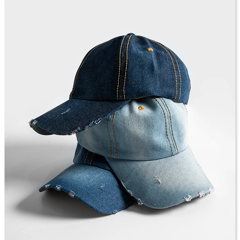 multiple colors sports baseball cap embroidered unstructured water washed baseball hats sport cowboy cap