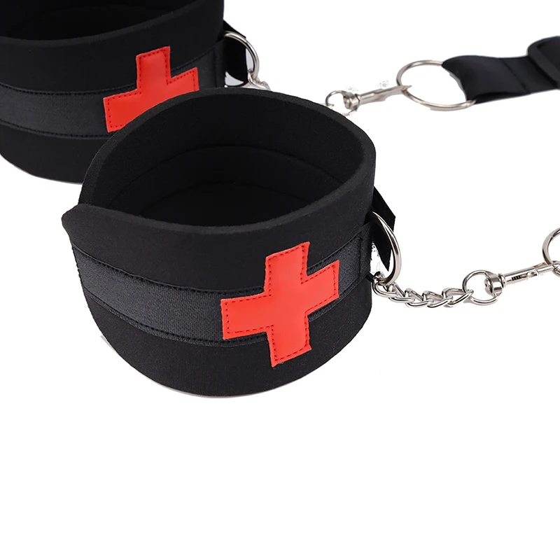 YoungWill Bondage BDSM Adult Toy with Leather Handcuffs Adult Flirting  Slave Role Play Bondage SM  Sex Toy for Couples