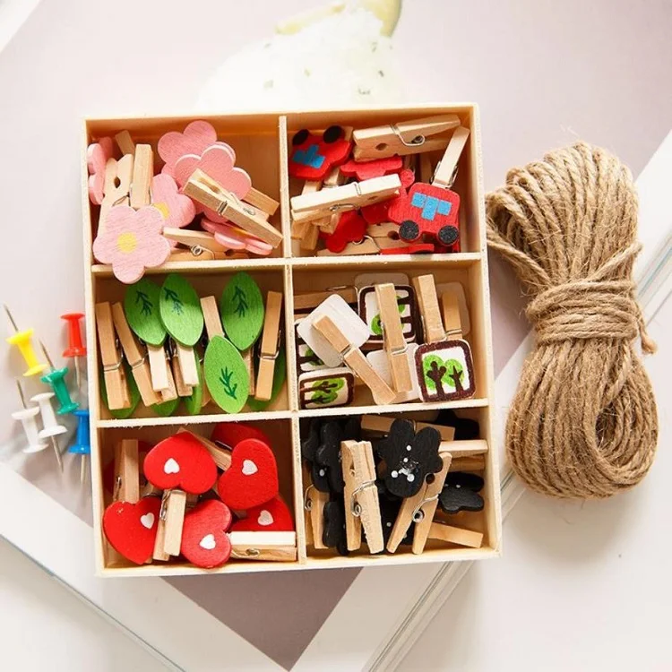 Chinese factory Festive decoration clip Log photo holder