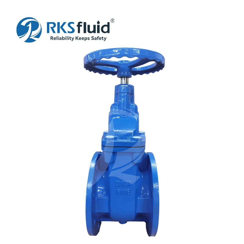BS5163 чугунный металлический задвижной клапан NBR EPDM DN100 DN150 PN16 для воды