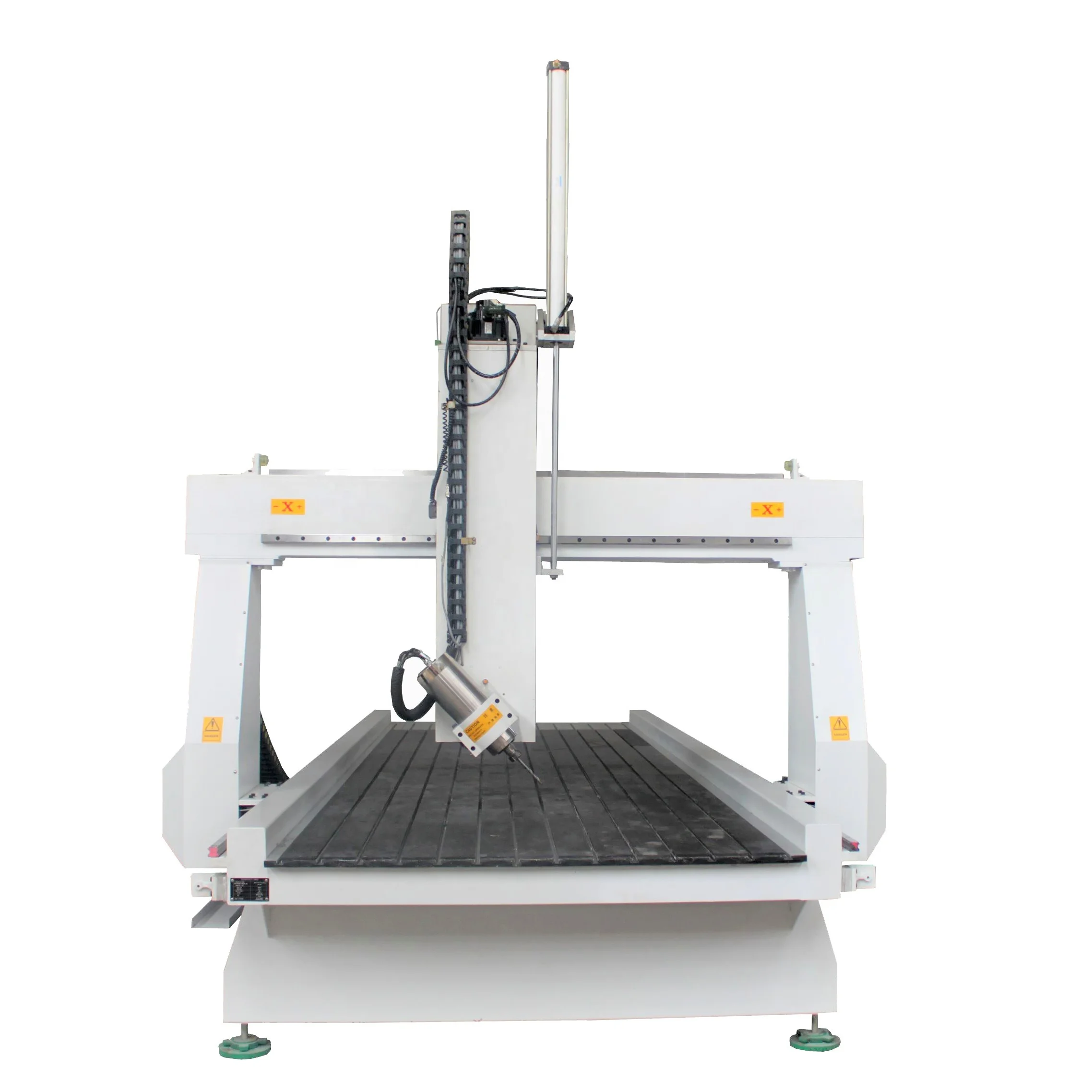 Four 4  Axis Wood Engraving CNC Mould Milling Router Machine