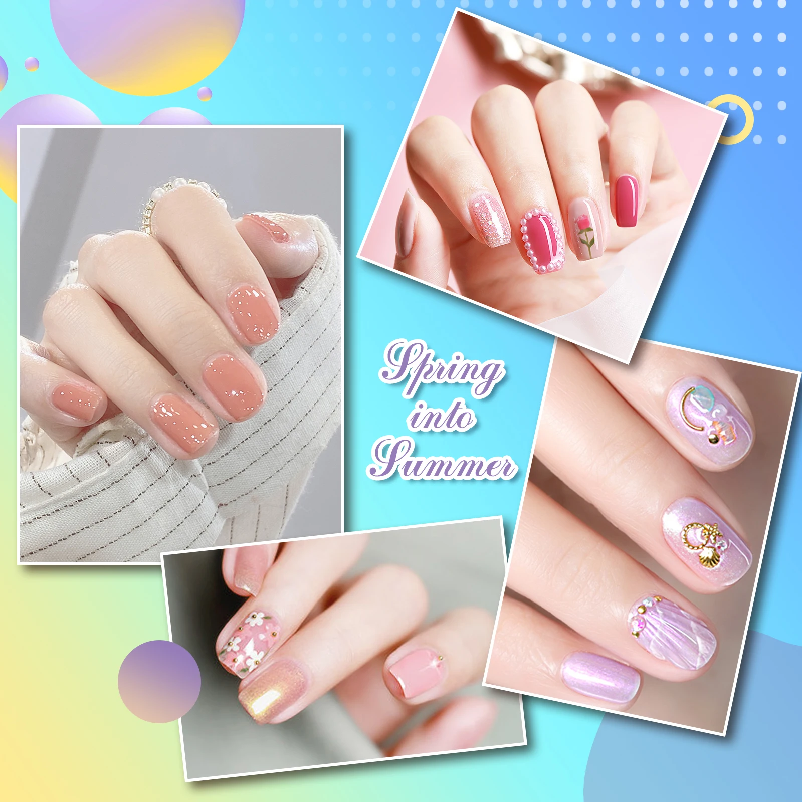 Tani Professional 8 Color Long Lasting UV Gel Polish Kit Private Label Nail Art Nail Gel Polish Set Box