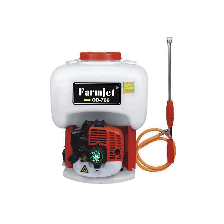Farmjet Hand-Held Spray Gun Agricultural Machinery Spray Pump Equipment Knapsack Gasoline Engine Power Sprayer