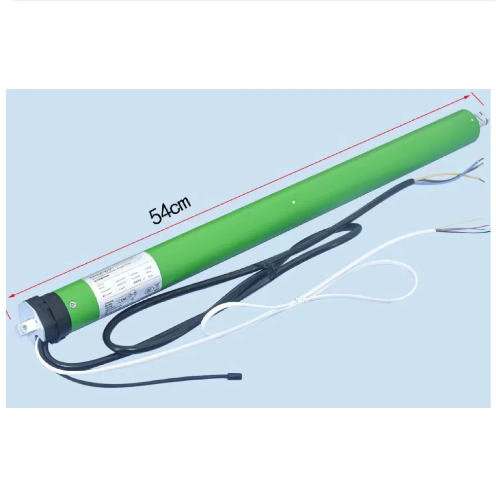 AC 230V 50Hz RS485 and wireless 433.92MHz electronic limit tubular motor for roller blinds roller shutter roman blinds