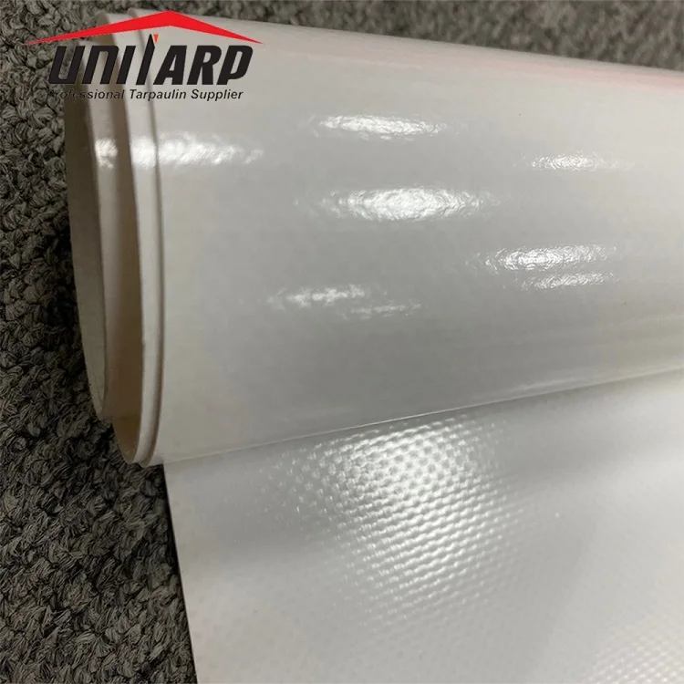 550gsm 610gsm 650gsm Outdoor PVC Coated Tarp, Rollos Lonas Para Toldos 1000D Blackout  PVC Tent Tarpaulin Fabric