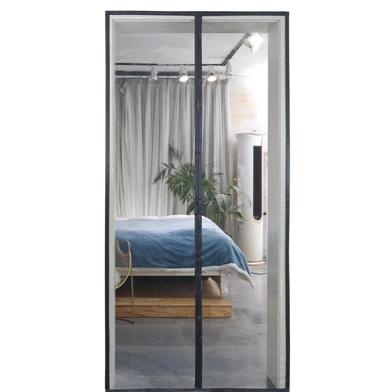 Hot Sale Magnetic Summer Anti-Mosquito Curtains Encryption Magnets Screen Door Curtain Magnetic Mosquito Net Door