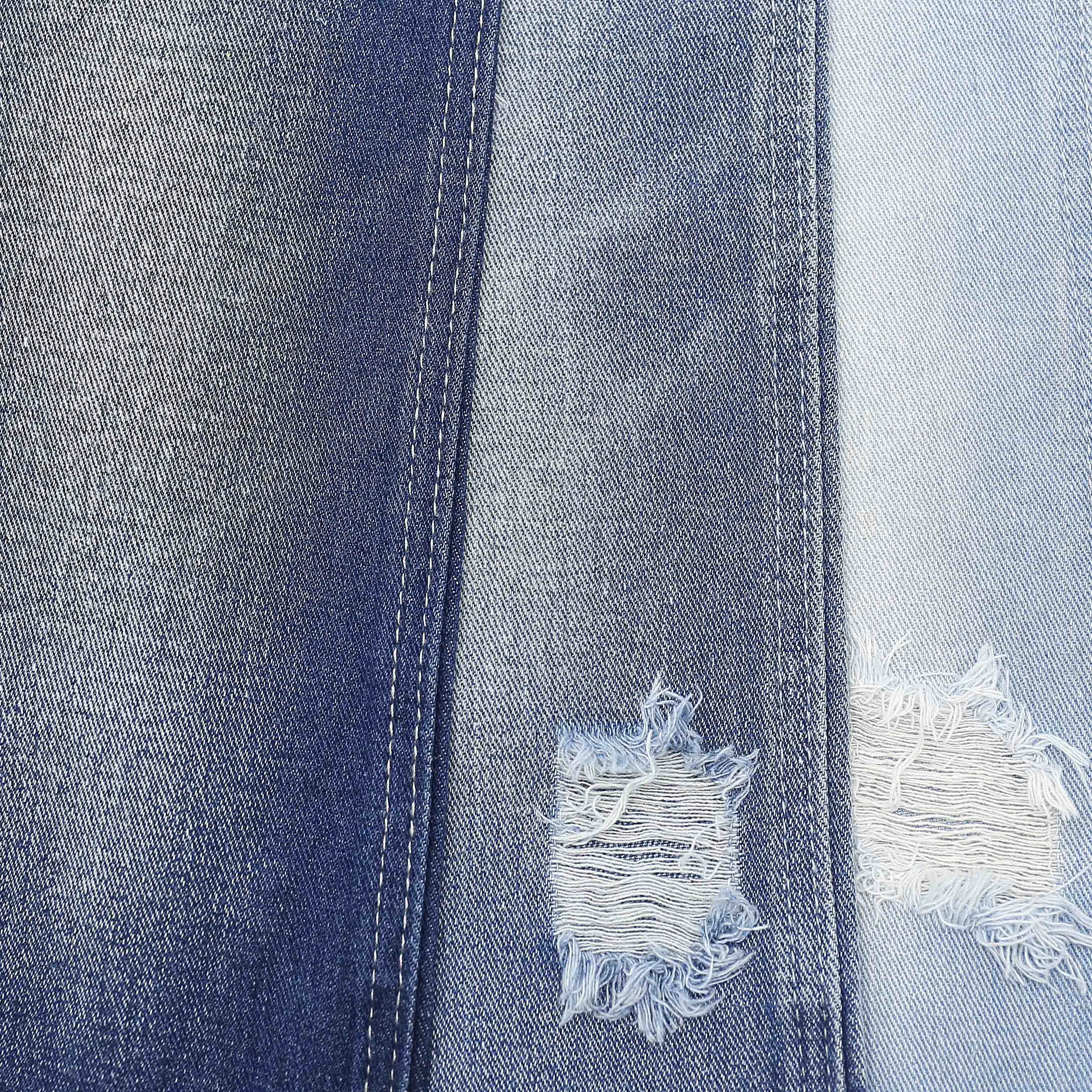 Cotton Poly 10.6Oz Satin Rolls Of Denim Fabric Turkey Industrial Supplier Cheap Price