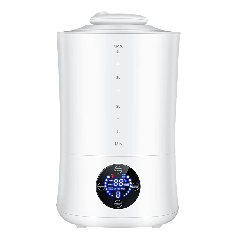 hot selling 2020 new sodium hypochlorite Ultrasonic humidifier  hocl for disinfection nano mist spray 4L capacity