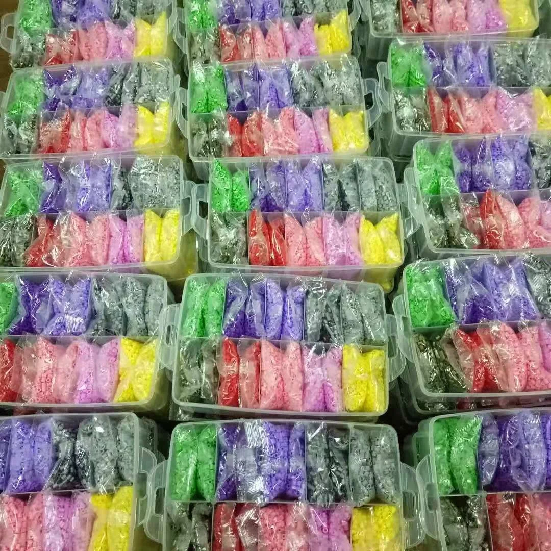 Manufacturer 30000PCS Fuse Beads with Tweezers Pegboard Ironing Paper clip and Case
