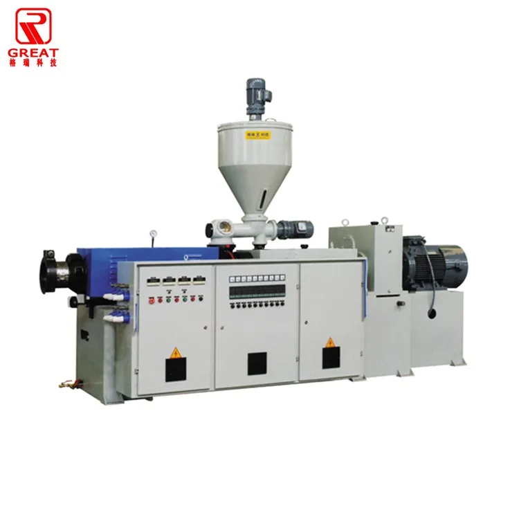 Manufacturer lab twin screwn and barrel extruder machine PVC Plastic Making Lab Extrusion