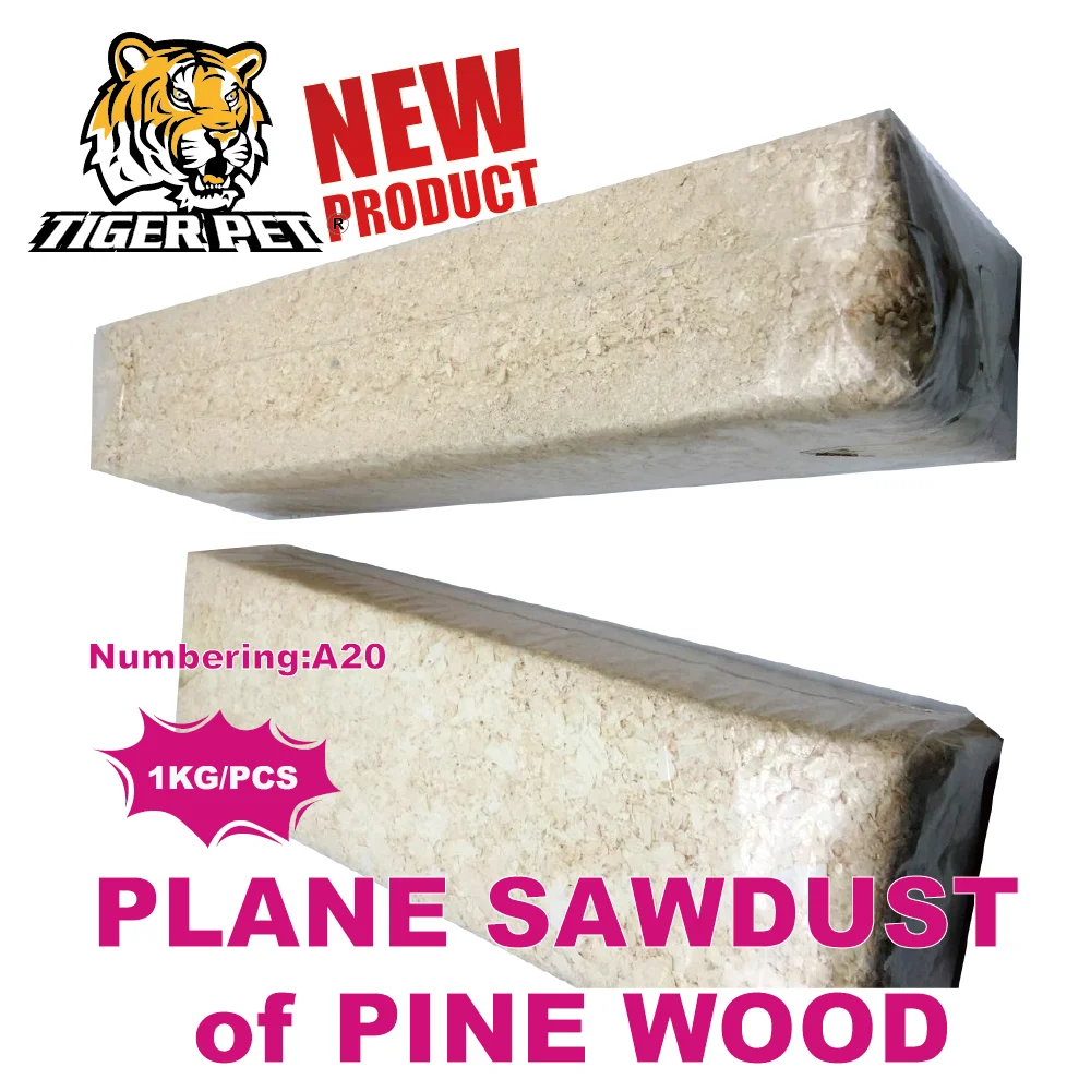 Small Pet Pine Wood Bedding Small Animal Bedding, White 24.6 Liters