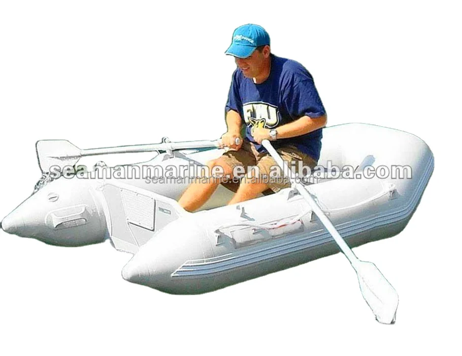 2.3M  inflatable boat  aluminum floorwith PVC/hypalon air tubet