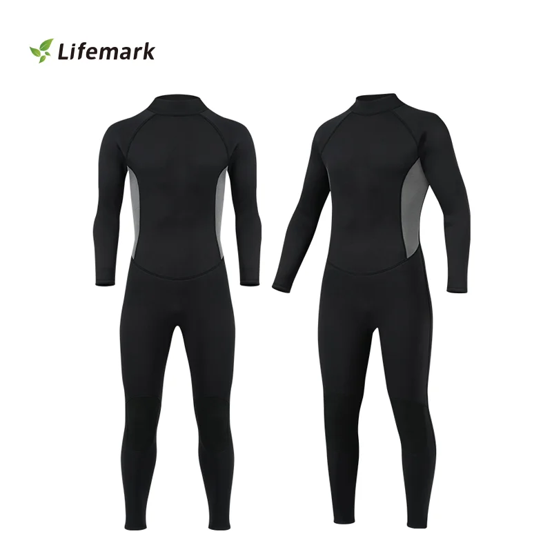 Back Zipper Scuba Diving Wetsuit Men New 3mm Neoprene Swimming Diving Suit Surf Triathlon Spearfishing Wet Suit Full Bodysuit