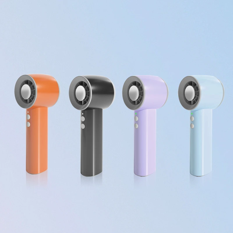 New arrival  rechargeable turbo fan mini handheld fan with powerful wind