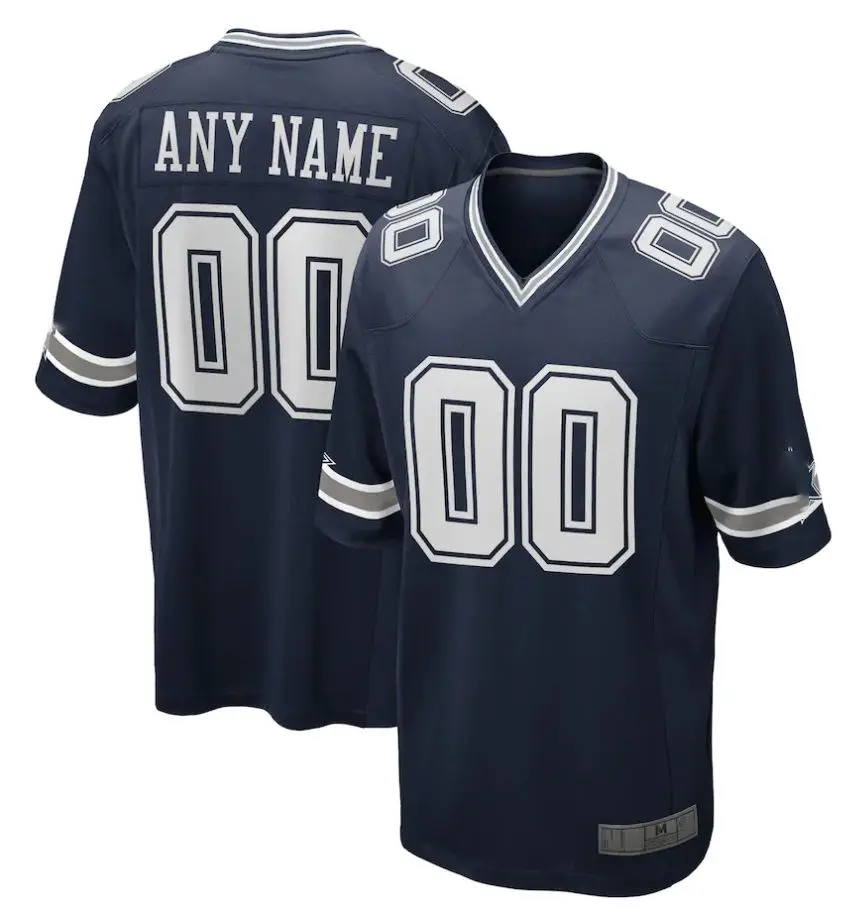 2025 Ready to Ship Top Quality Rugby Jersey Quick Dry Polyester Men Sport Wear Breathable Embroidered American Football Jersey