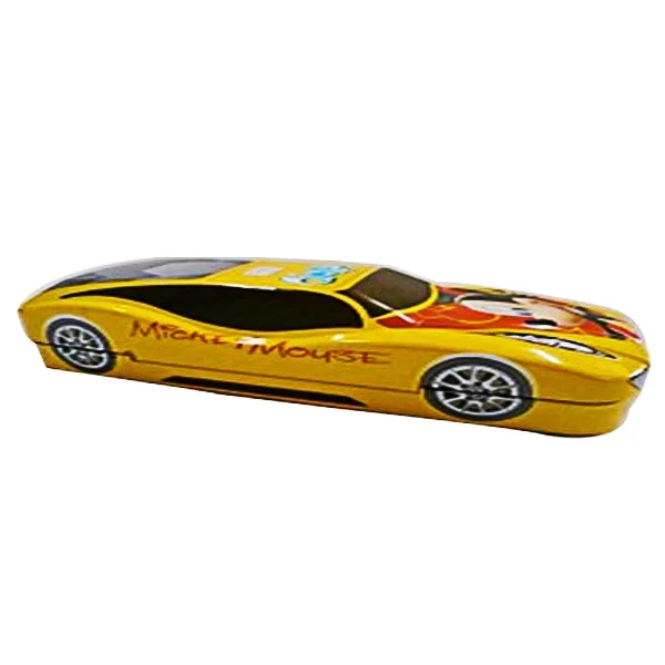 Promotional School Car Shape Double Layer Stationery Box/Pencil Case