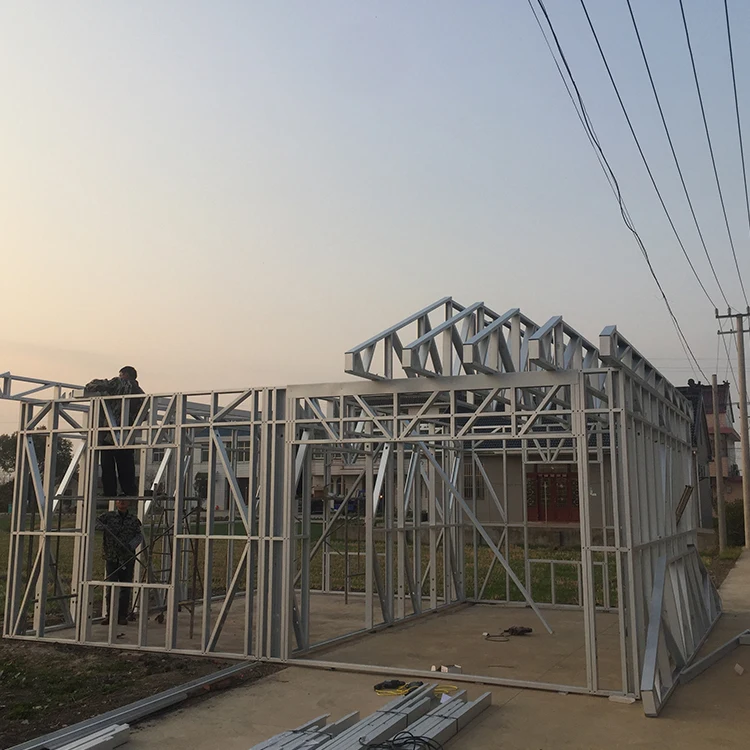 China Manufacture Various Styles Luxury Modular Detachable Easy Assembled Lgs House Designs With Eu Certification