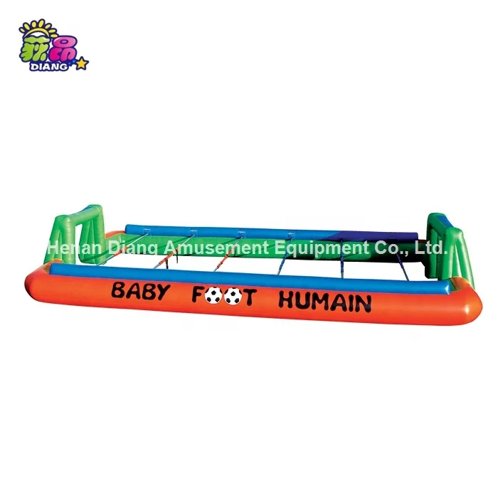 Factory high quality football fixed games foosball soccer table inflatables