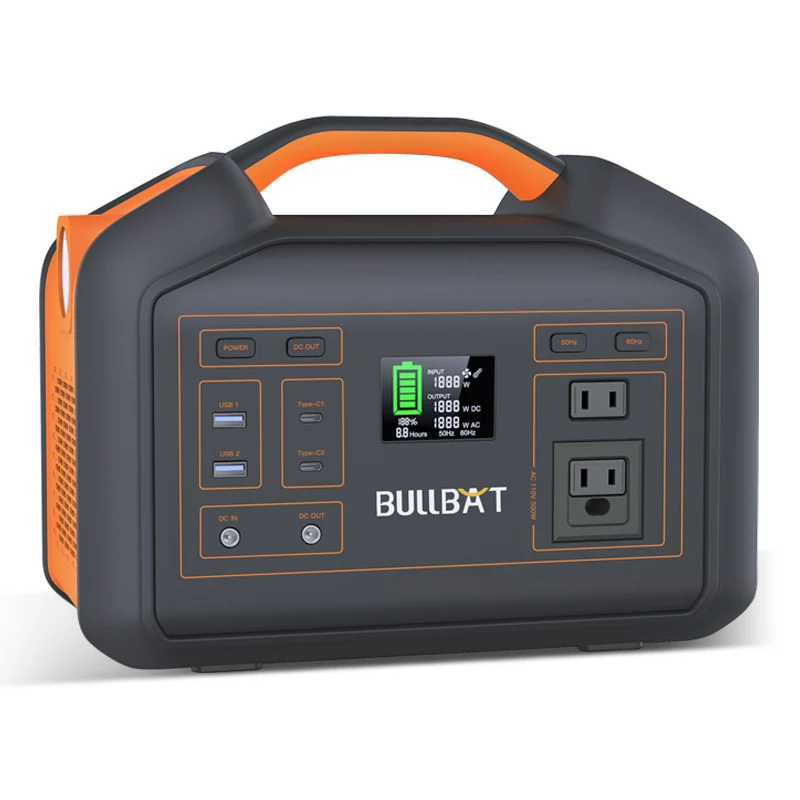 portable power station 600w 568wh solar power bank station generator