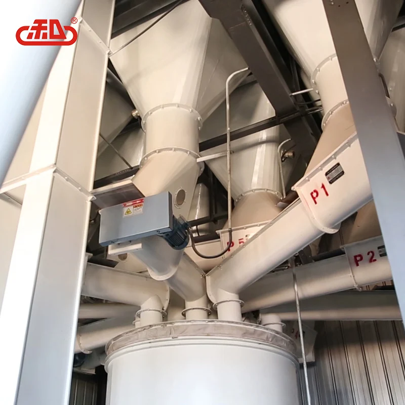 Automatic pellet feed production line 10 ton per hour animal feed plant with silo