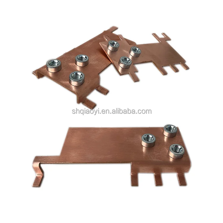 Low Voltage Busbars and Medium Voltage Busbars Battery Busbar Bus Bar 200A Flexible Laminated Copper for New Energy Industry