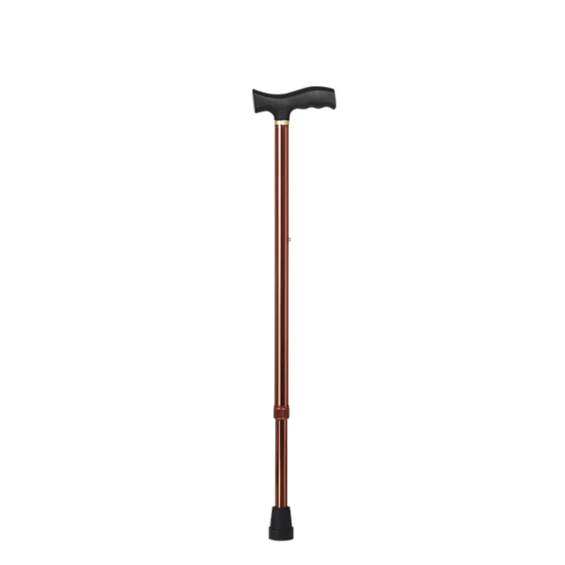 Cane Sword Height  Adjustable Height Quad Cane Four Legged Lightweight Aluminum Cane Retractable Walking Stick