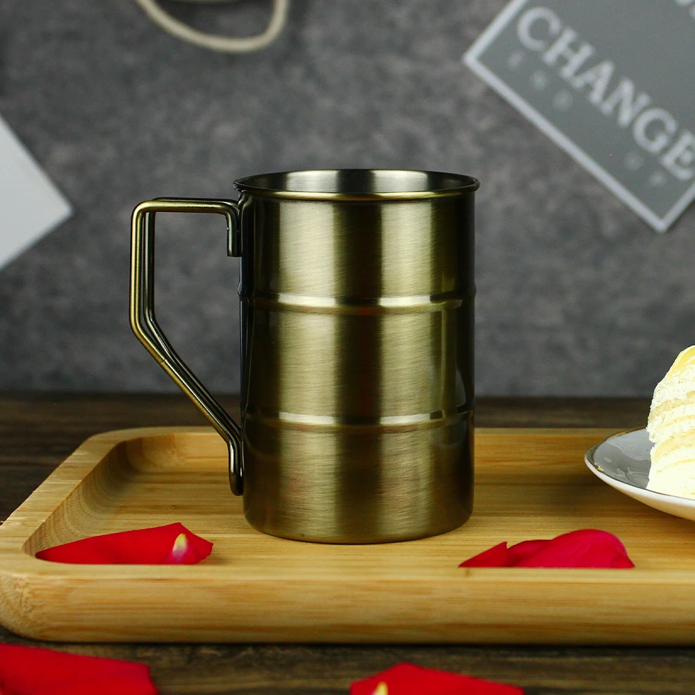 Healthy Unbreakable Premium Metal Water Hiking Stainless Steel Tea Mugs Toddlers Home Outdoor Activities Coffee Cup