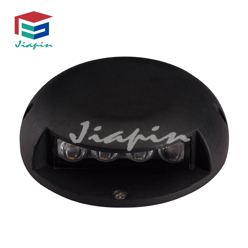 Two-sided Luminescence black modern fixture outside outdoor waterproof led light