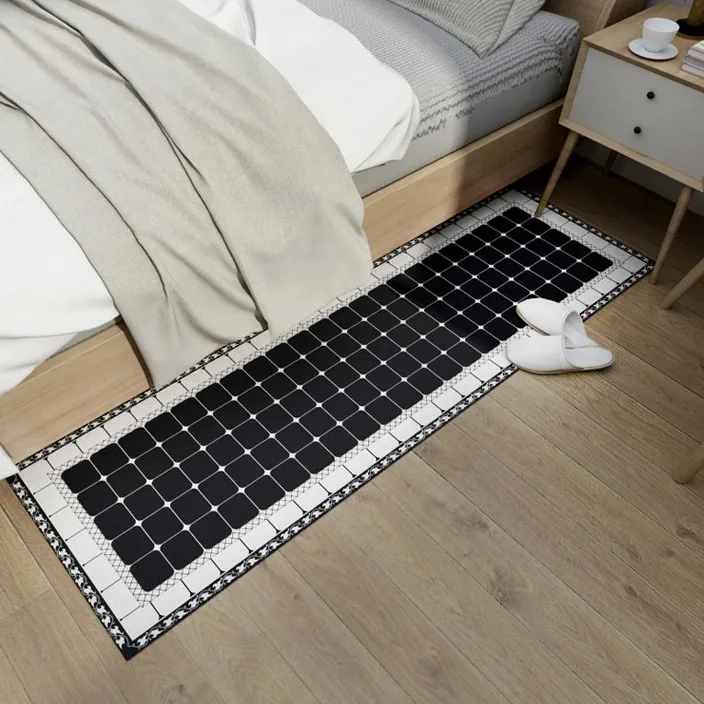 3D heat transfer printed  microfiber floor mat