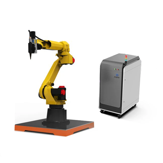 6 Axis Robot Arm 3D Fiber Laser Cutting Stainless Steel Aluminium Machine