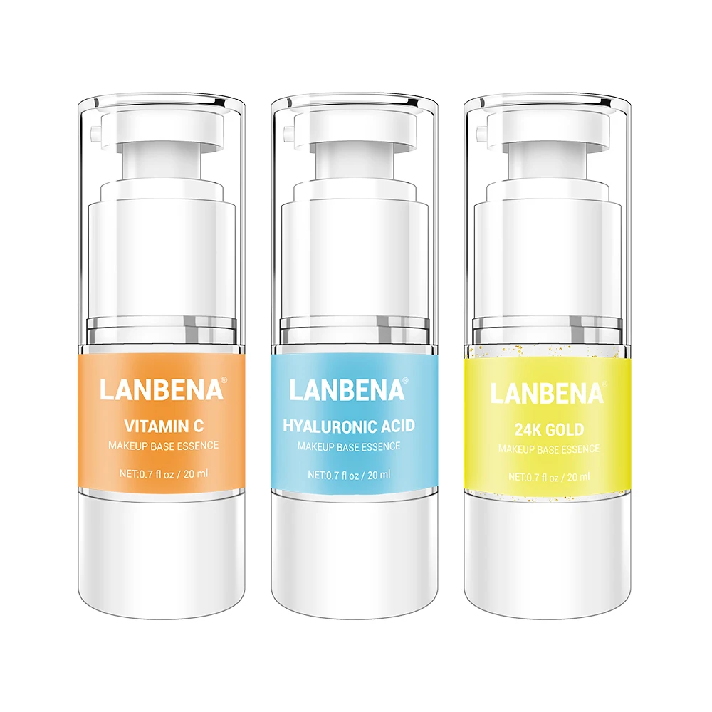 Грунтовка LANBENA 24k gold для лица Гиалуроновая кислота vit c wet and wild face primer