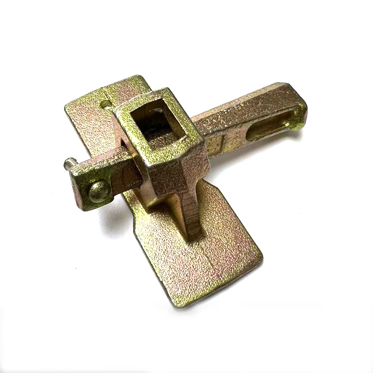 Galvanized or Painting blue Wedge Clamp/Rapid Wedge Clamp for Scaffold Formwork  for Rebar 6-10mm