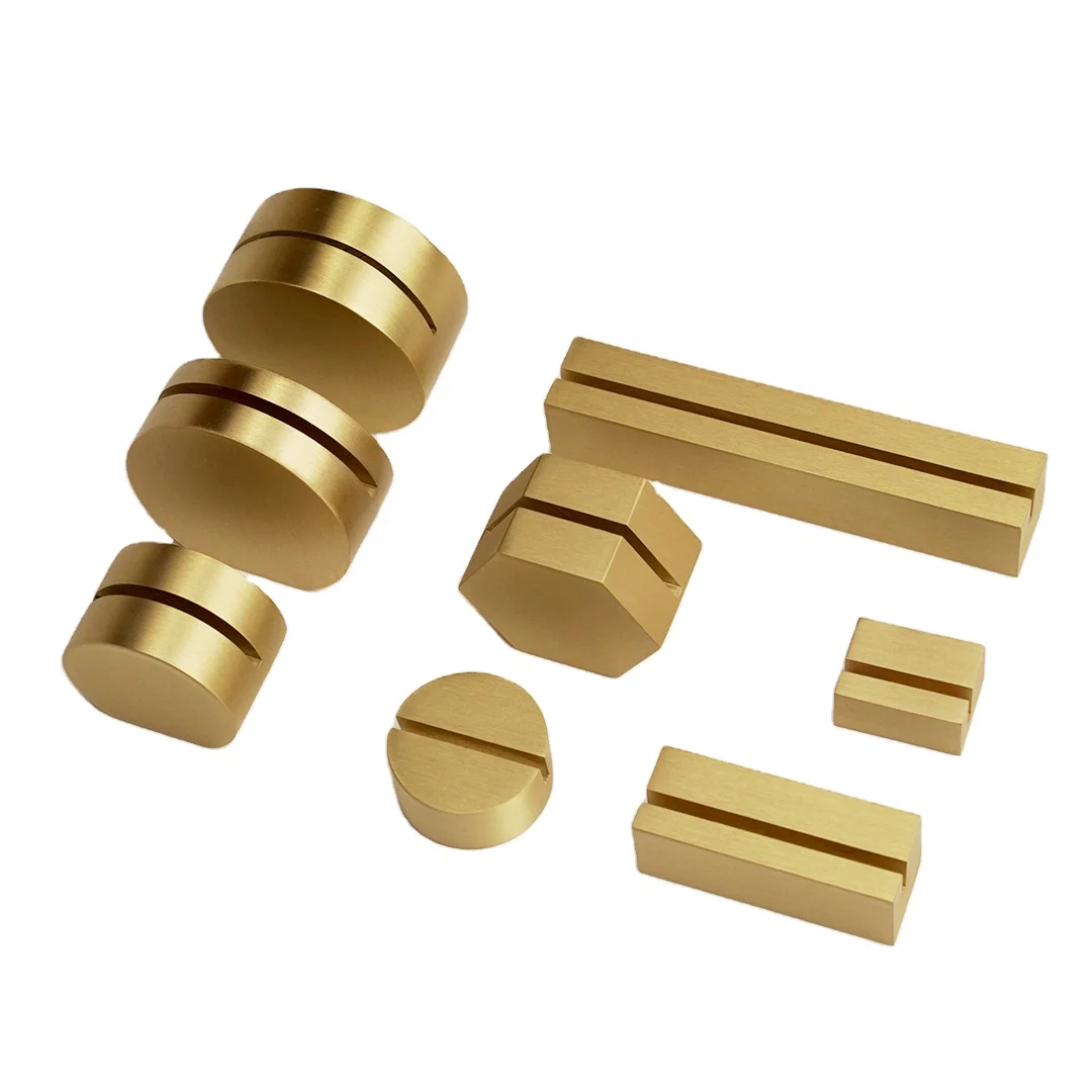 Brass Name Card Holders Golden Table Number Stand Gold Display Stand