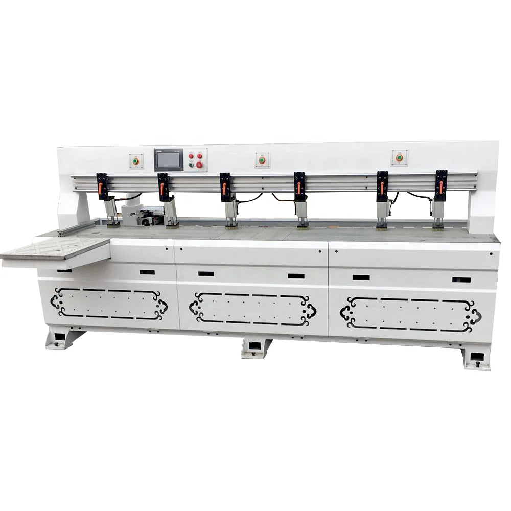 
High speed factory price woodworking automatic laser side hole drilling machine 