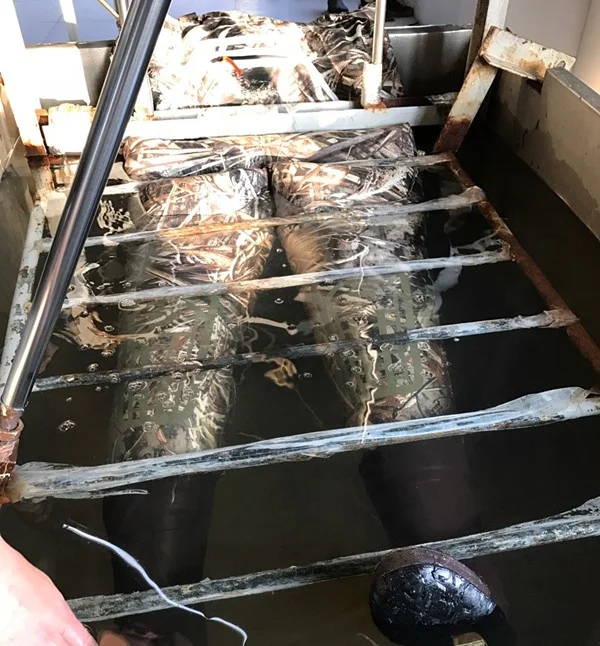 Women Orange Camouflage Neoprene Hunting Waders