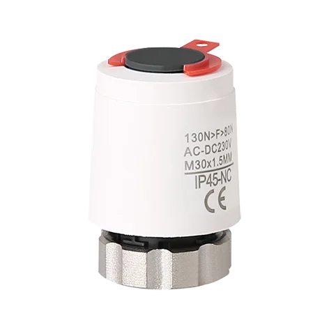 HVAC type Underfloor Heating Manifold Valve Actuator Thermo electric Actuator For Underfloor Heating System Pex Manifolds