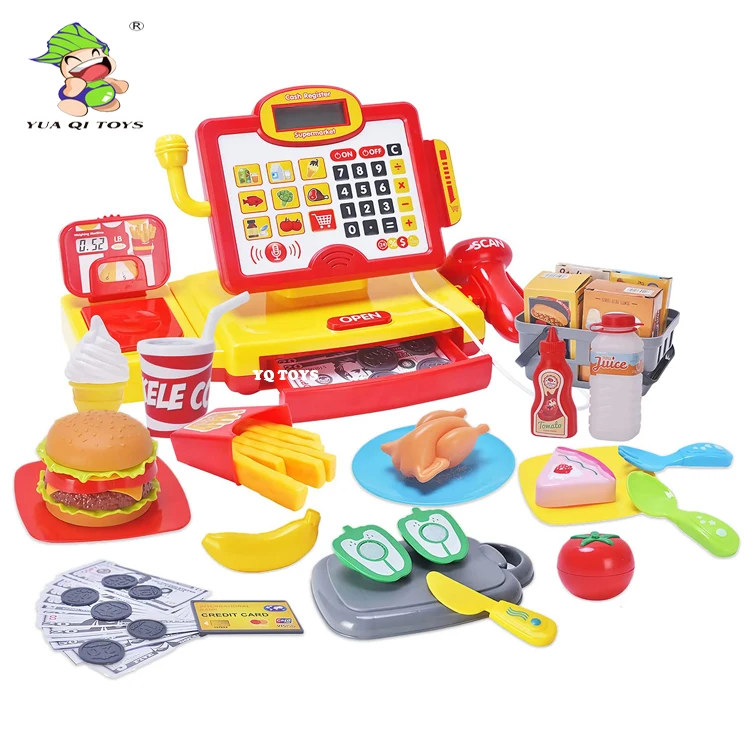 YQ Hot Sale Factory Other Pretend Play Toy Children Toy Calculator Cash Register Toys For Kids