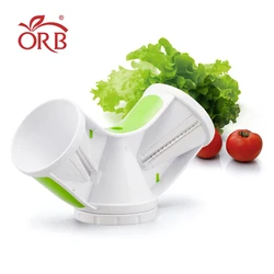 Best selling Kitchen Gadgets 3 in 1 Multi-Function vegetable spiralizer Cutter
