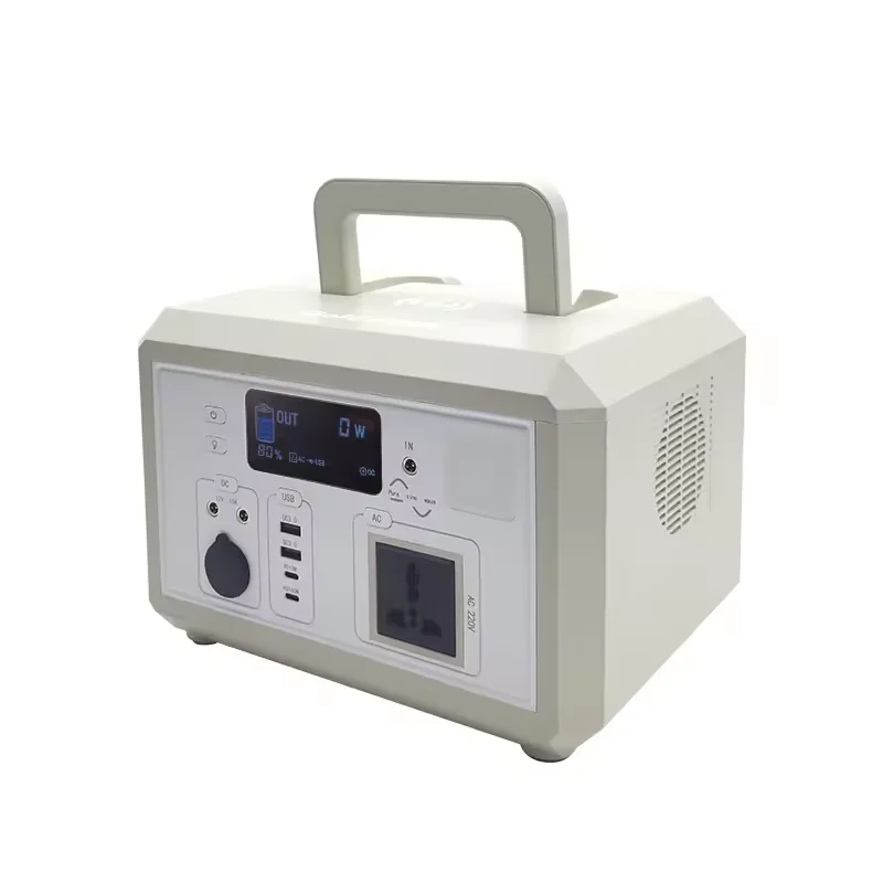 Best Outdoor Power Supply 600w Lithium Ion Energy System Charging Rechargeable Solar Generator Portable Power Station For Laptop