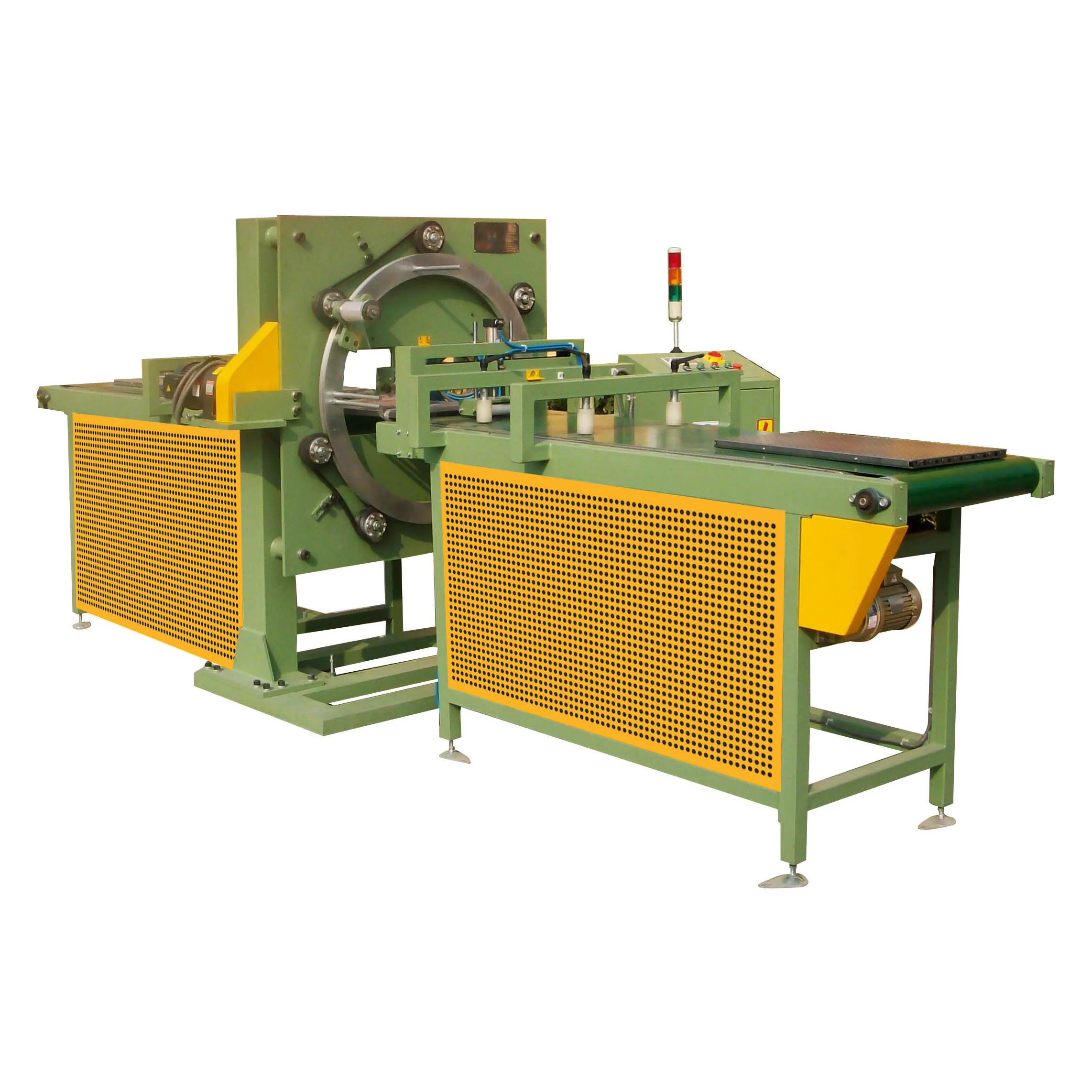 Horizontal Stretch Wrapping Machine For Long Pipe CE Certified Manual/Automatic Pipe Packaging Wrapper for Long Material CZ400