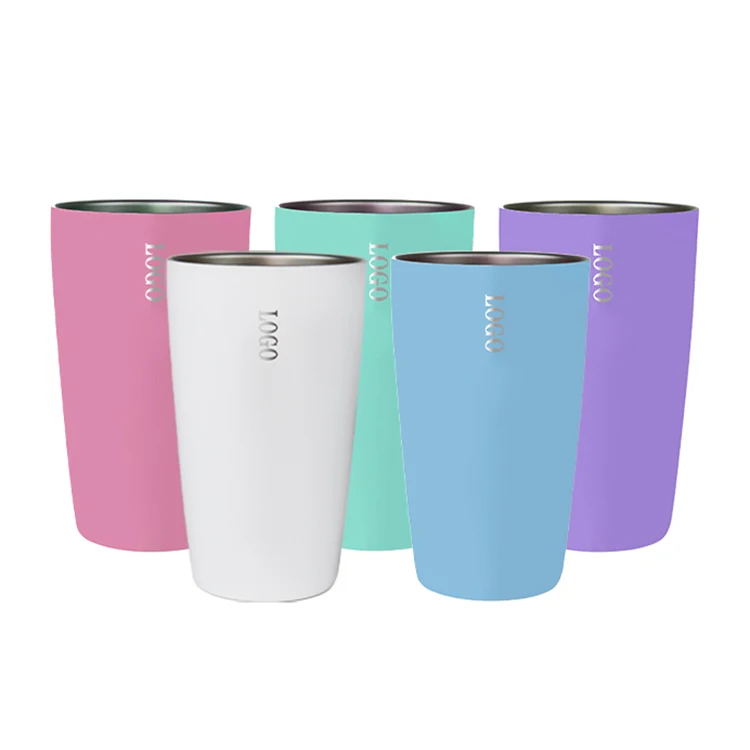 2022  BPA Free  Vacuum Insulated Stainless Steel 12oz Coffee Tumbler Mug  withLid and Straw