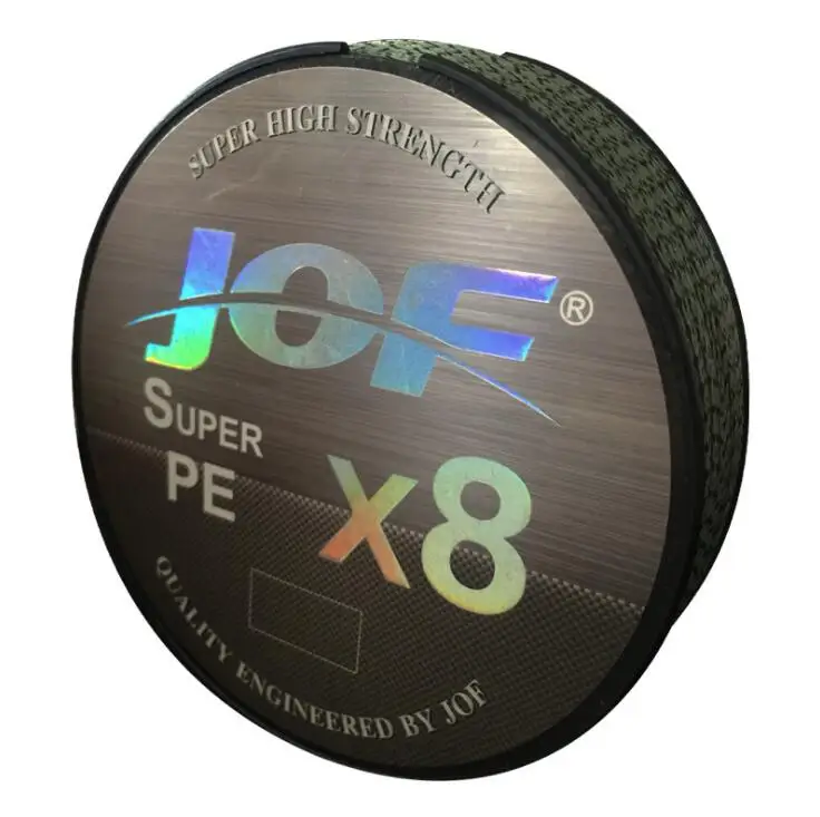 JOF X8 PE плетеная леска 100 м 300 500 морской 8 strands супер прочная