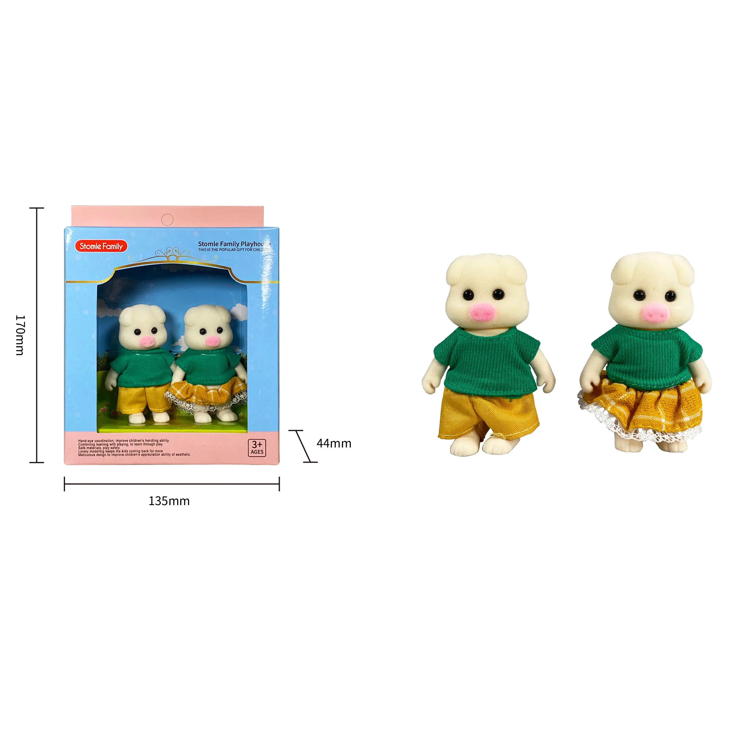 Novelties 2024 Trend Kid Toy New Arrival Animal Mini Doll For Kid Plush Stuffed Toy For Children Cute Gift