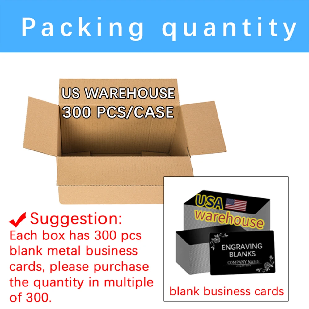 metal business cards blank for laser engraving with logo custom Aluminum black metal business card laser engraving blanks