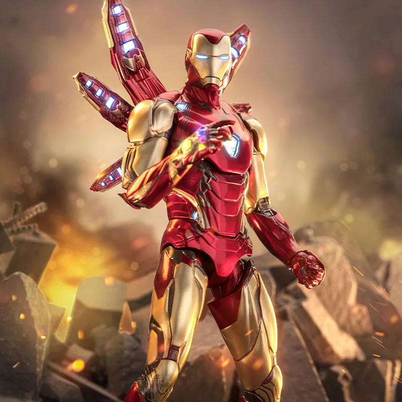 48 types Iron-Man spiderman Detachable model with movable joints PVC Toy Marvels characters Action Figures for Gift