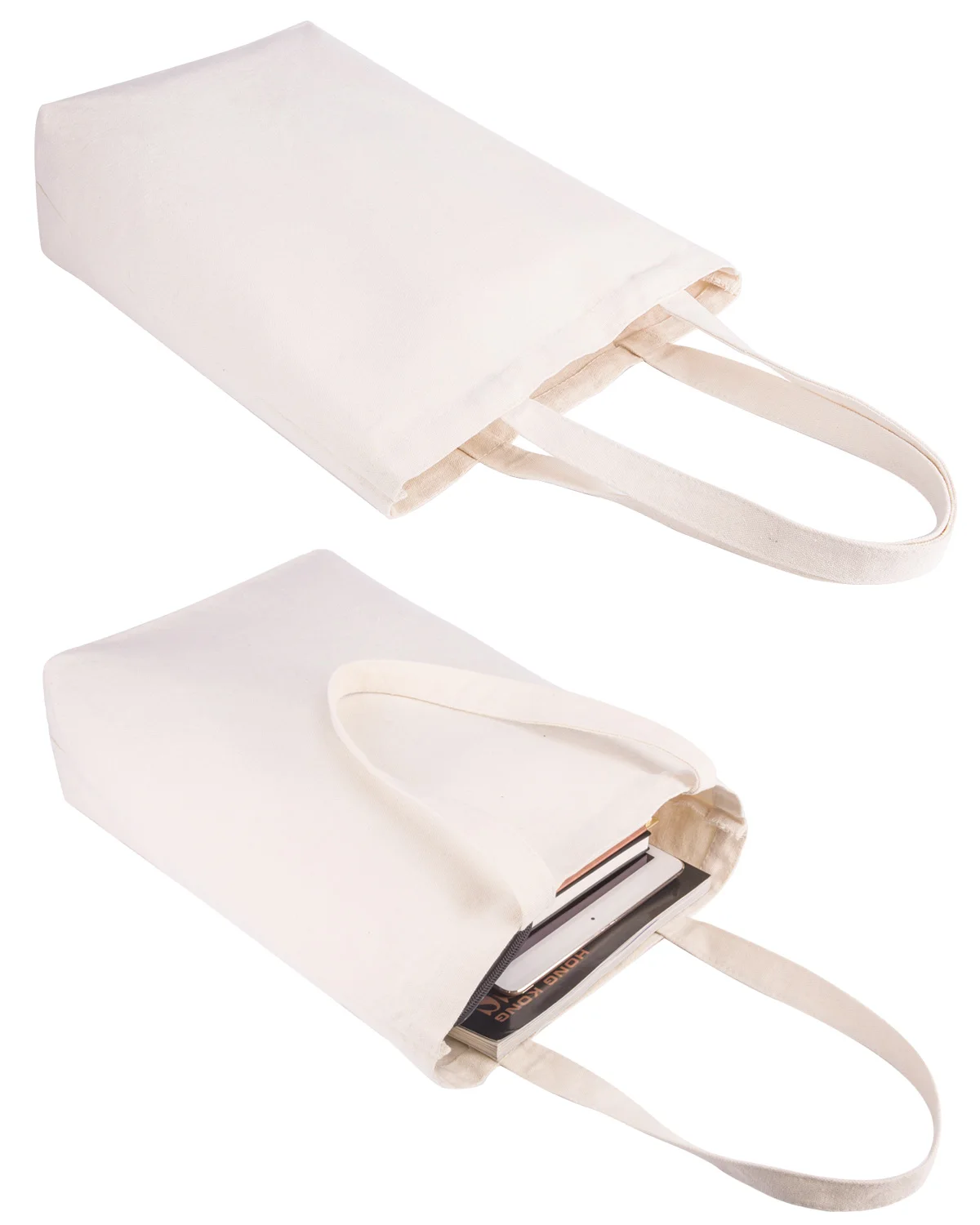 Lily Queen Natural Canvas Tote Bag  DIY for Crafting and Decorating Reusable Grocery Washable Bag Shopping bag