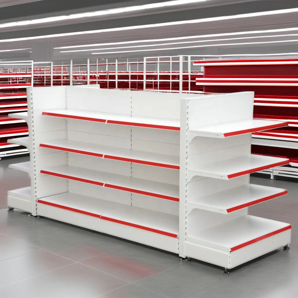 China Factory Supermarket Shelf Gondola Shelves Display Cabinets for Supermarket/Hypermarket/Grocery Store/Shopping Mall